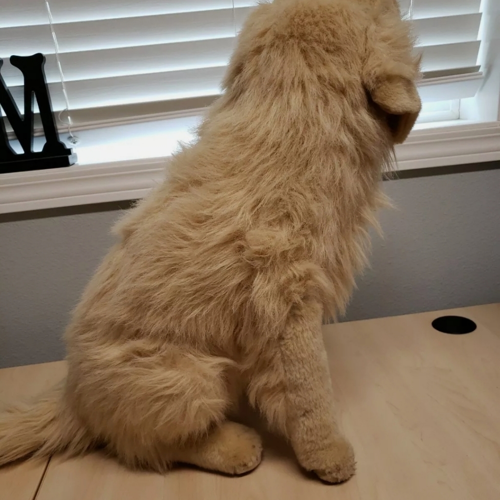 Plush Golden Retriever Stuffed Animal Toy - Picture 5 of 8